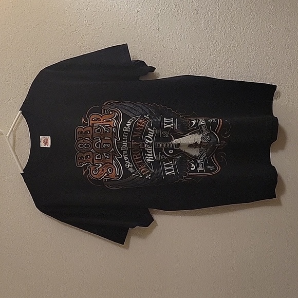Bob Seger Black T-Shirt - Classic Band Tee, Machine Washable - View #6